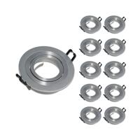 LED-spot armatuur Monti alu kantelbaar - thumbnail