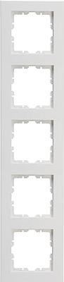Enzo Kopp hk07 pure mat wit 5 voudig afdekraam - 4624240