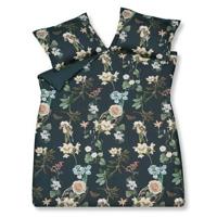 Dekbedovertrek Paradiso Blue Ink | Blauw | Satijnkatoen - thumbnail