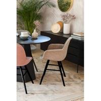 Zuiver Eetkamerstoel 'Albert Kuip' Met armleuning, Soft, kleur Beige - thumbnail