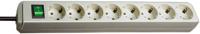 Brennenstuhl Eco-Line + Switch & 1,5 mm² Ø Cable Grijs 8 AC-uitgang(en) 3 m - thumbnail