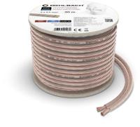 Oehlbach 108 Luidsprekerkabel 2 x 2.5 mm² Transparant 30 m - thumbnail