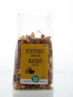 Pinda vlies zonder zout geroosterd bio 250 Gram - thumbnail