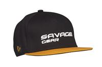 Savage Gear Flat Peak 3D Logo Cap Black Ink - thumbnail