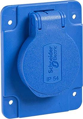 Schneider Electric PKS62B Stopcontact (inbouw) IP54, IK08 Blauw