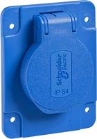 Schneider Electric PKS62B Stopcontact (inbouw) IP54, IK08 Blauw - thumbnail
