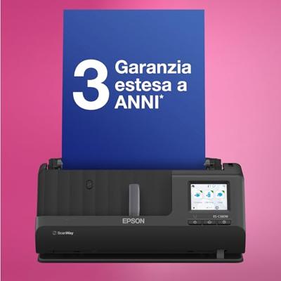 Epson ES-C380W Scanner met ADF + invoer voor losse vellen 600 x 600 DPI A4 Zwart Epson ES-C380W Scanner met ADF + invoer voor losse vellen 600 x 600 DPI A4 Zwart