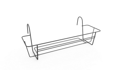 Elho green basics balcony rack 60 antraciet