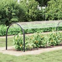 Doorzichtig zeildoek met zeilringen 1x10 m PVC - thumbnail