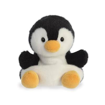 Aurora knuffel Palm Pals pinguïn zwart/wit 13 cm Aurora knuffel Palm Pals pinguïn zwart/wit 13 cm