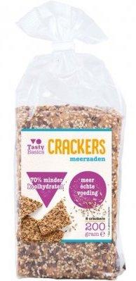 Less carb-high protein crackers meerzaden 200 Gram Less carb-high protein crackers meerzaden 200 Gram
