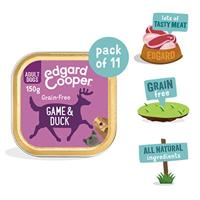 Edgard & Cooper Wild & Eend hond natvoer kuipjes 11 x 150gr - thumbnail