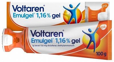 Voltaren Emulgel 1,16% met Doseer- en Smeerdop