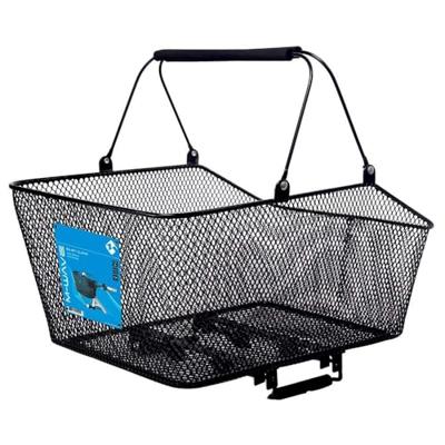 M-Wave afneembare fietsmand bagagedrager zwart