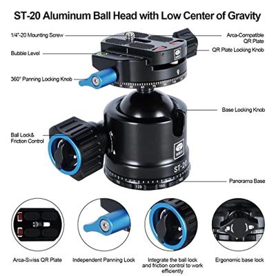 Sirui statiefkop ST-20