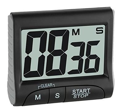 TFA Dostmann 38.2021.01 Timer Zwart Digitaal