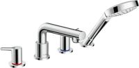 Hansgrohe Talis S viergats badrandmengkraan afbouwdeel voor inbouwdeel voor inbouwdeel 13244180, chroom - thumbnail