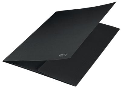 Dossiermap leitz recycle a4 3kleps karton zwart | 10 stuks