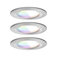 Paulmann 92450 LED-plafondlamp, LED-inbouwlamp 6 W IJzer (geborsteld) - thumbnail