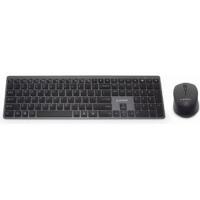 Gembird KBS-ECLIPSE-M500-ES toetsenbord Inclusief muis USB + Bluetooth QWERTY Engels Zwart - thumbnail