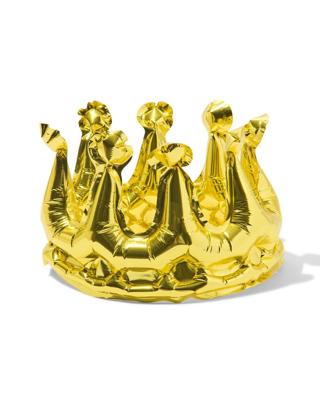 HEMA Folieballon kroon 20cm goud (goud)