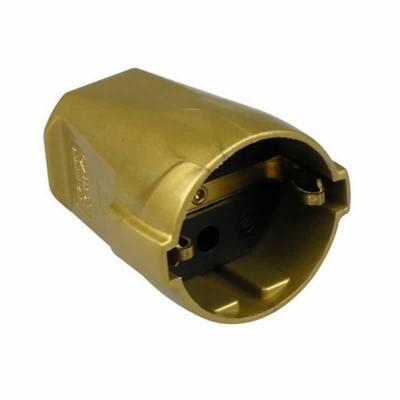 Contrastekker met randaarde kleur goud Kaiser