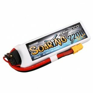 Gens ace LiPo accupack 7.4 V 2200 mAh Aantal cellen: 2 30 C Block XT60