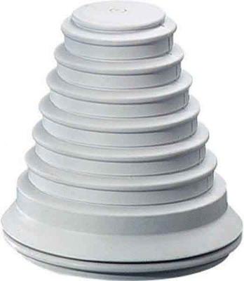 Hensel KST 70 Standentule Plaatdikte (max.): 3 mm Lichtgrijs 1 stuk(s)