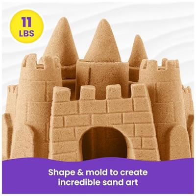 Kinetic Sand 5 kg bruin - thumbnail