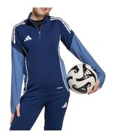 adidas Tiro 25 Competition Trainingstrui 1/4-Zip Kids Donkerblauw Lichtblauw Wit - thumbnail