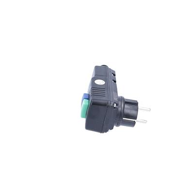 AS Schwabe 45209 PRCD-tussenstekker PRCD 230 V Zwart IP44