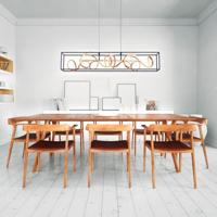 Paul Neuhaus Zwart gouden hanglampSelina - 2416-18 - thumbnail