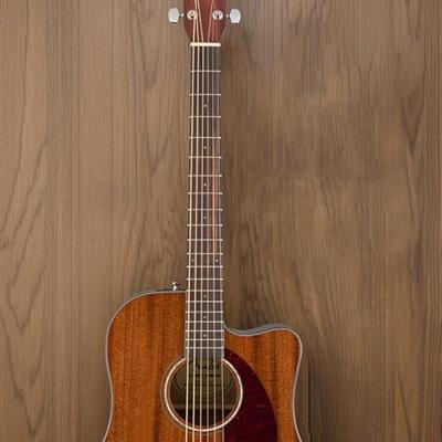 Fender Classic Design CD-140SCE All Mahogany elektrisch-akoestische westerngitaar met koffer - thumbnail