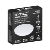 LED Plafondlamp - Diameter 35cm - 24 Watt 2600 lumen - Lichtkleur instelbaar - Opbouw - Melkglas effect - Plafonniere - Voor binnen - Wit - thumbnail