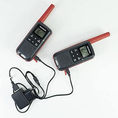 Draagbare radiozender PMR PNI Decross DC63, 446MHz, 0.5W, 16CH, 1000mAh NiMH, IPX4, set van 2 stuks