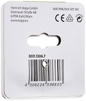 Kopp 303113081 Frame 1-voudig Europa Arctisch-wit, Mat 1 stuk(s)