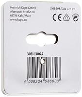 Kopp 303113081 Frame 1-voudig Europa Arctisch-wit, Mat 1 stuk(s) - thumbnail