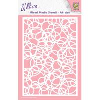 Nellie's Choice • stencil a6 size knot of circles - thumbnail