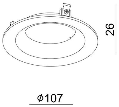 Deko Light 930399 Reflector IP20 Goud