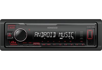 Kenwood KMM-105RY autoradio Zwart 50 W