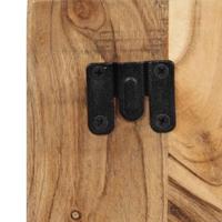 Nachtkastje 50x27x50 cm massief acaciahout - thumbnail