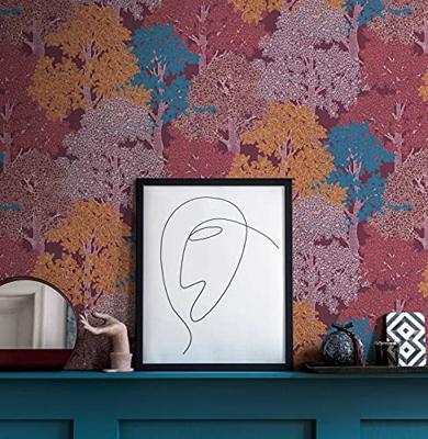 Architects Paper Floral Impression - Lila - Bloemrijk - 377533