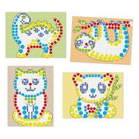 Quercetti insteek mozaïek, 150 pins - thumbnail
