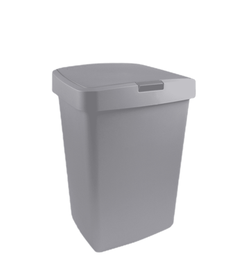 Sunware delta afvalbak 50ltr grijs Sunware delta afvalbak 50ltr grijs