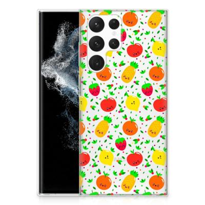 Samsung Galaxy S22 Ultra | Siliconen Case | Fruits