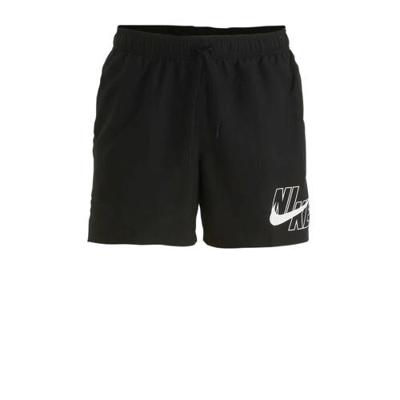 Nike Swim Logo Solid 5" Zwembroek Heren Zwart - Maat XL - Kleur: Zwart | Soccerfanshop
