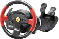 Thrustmaster T150 Ferrari Wheel Force Feedback Stuurwiel + pedalen PC, PlayStation 4, Playstation 3 USB Zwart, Rood - thumbnail