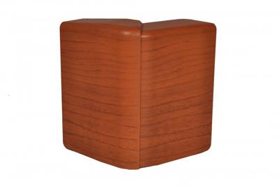 Electro Plint buitenhoek verstelbaar Kersen 80mm