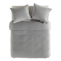 Yellow Yellow Chambray Dekbedovertrek 240x200/220 Dark Grey - thumbnail