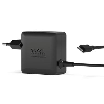 Laptop AC-adapter - PORT DESIGNS - GaN2 - 65W - 1,5m - USB-C - Zwart